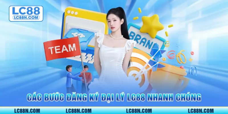 Các bước đăng ký đại lý LC88 nhanh chóng