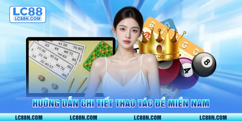 Hướng dẫn chi tiết thao tác đề miền Nam