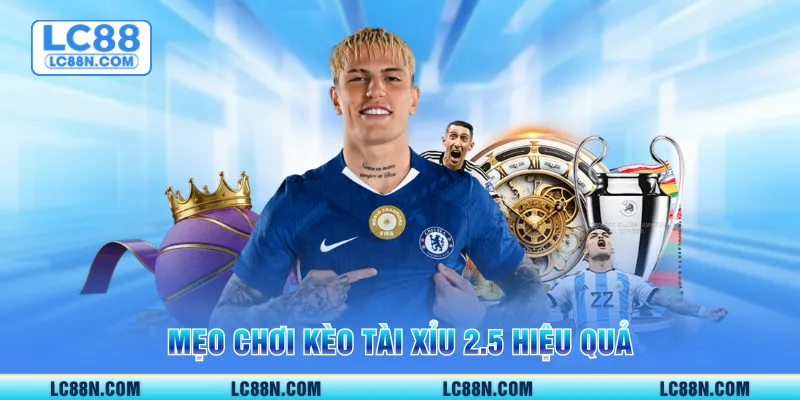 Mẹo chơi kèo tài xỉu 2.5 hiệu quả